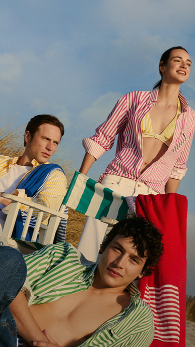Immagine di collezione fw25 con copy che comunica i saldi pubblici