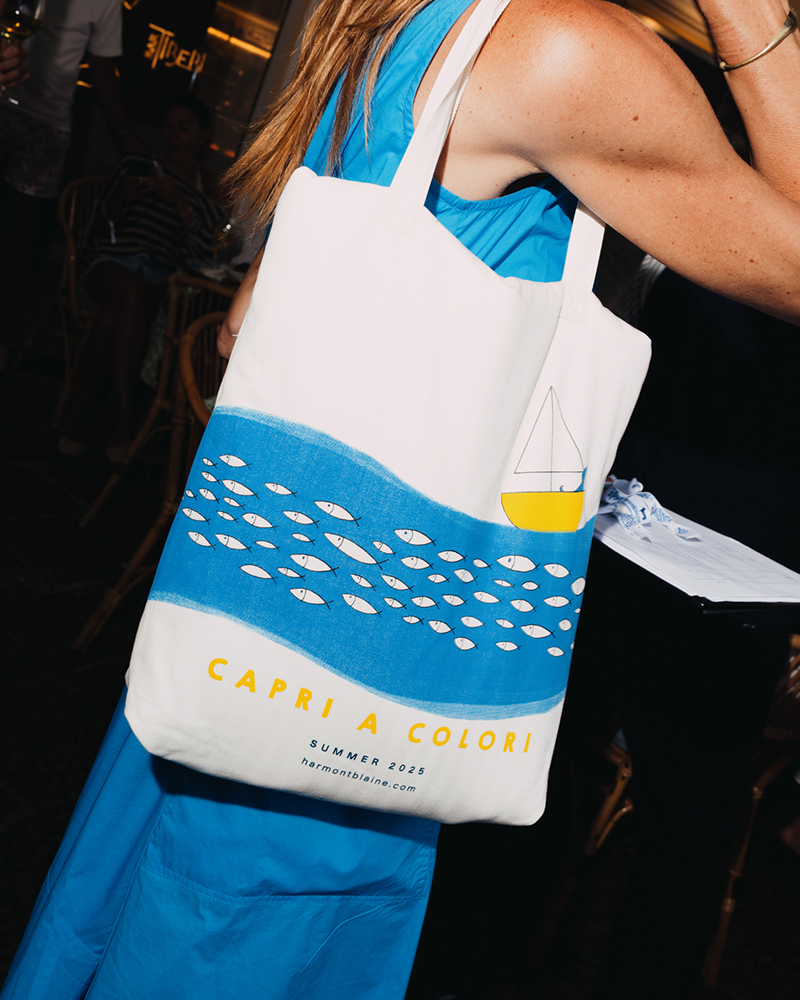 Harmont & Blaine 'Capri a Colori' tote bag.