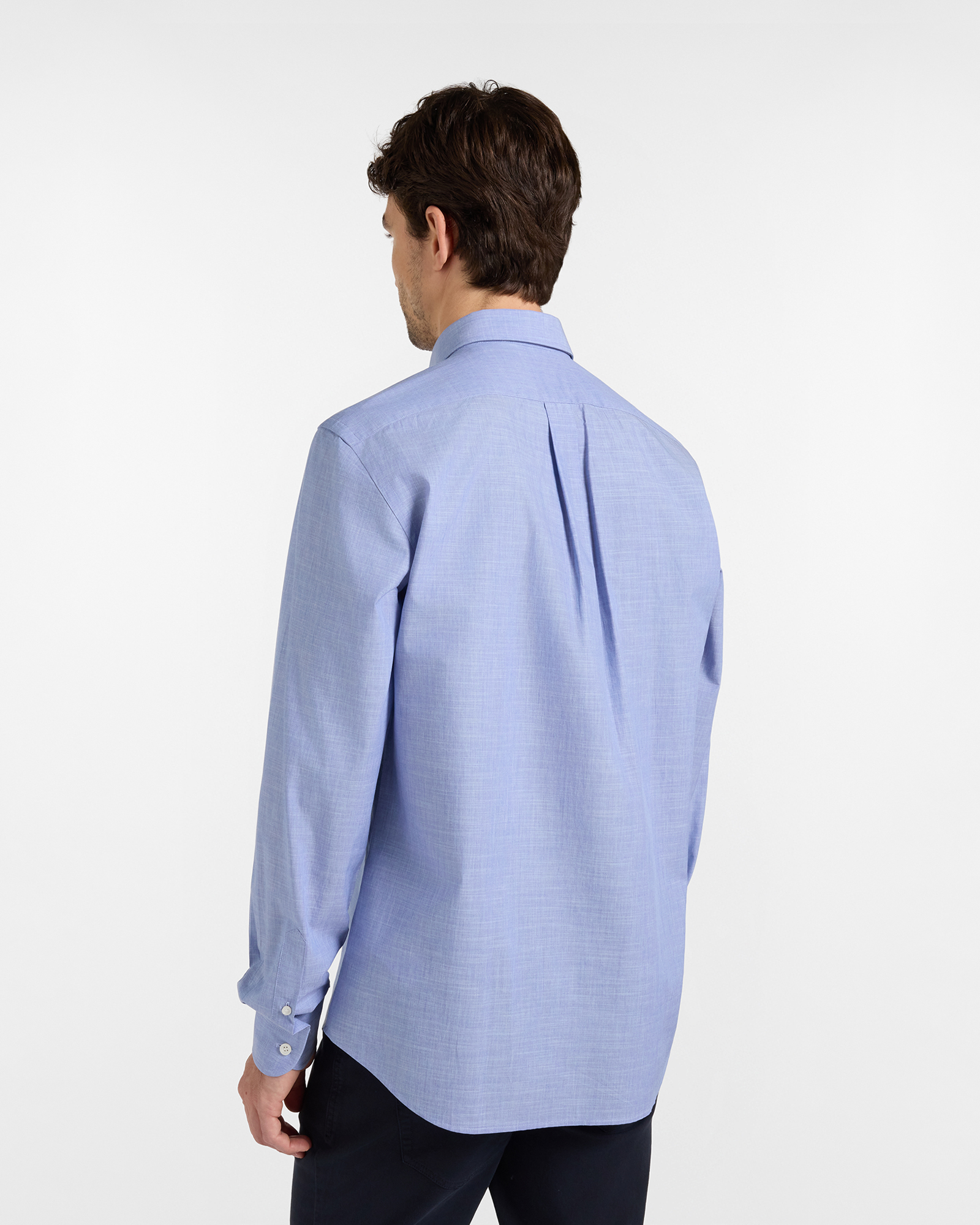 Camicia HBJ Uomo Regular Fit in cotone, SKY, large
