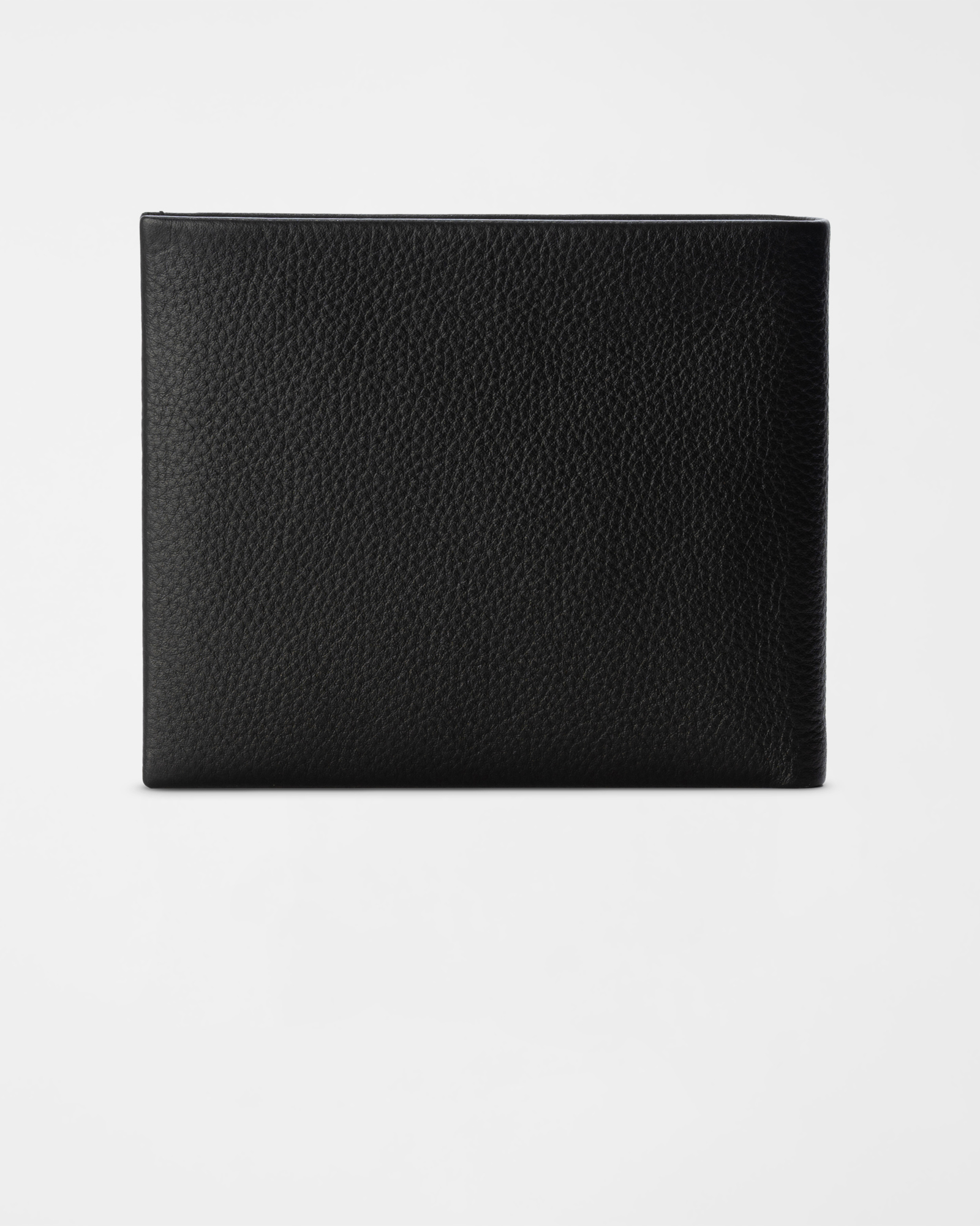Men&rsquo;s wallet in genuine leather, BLACK, large