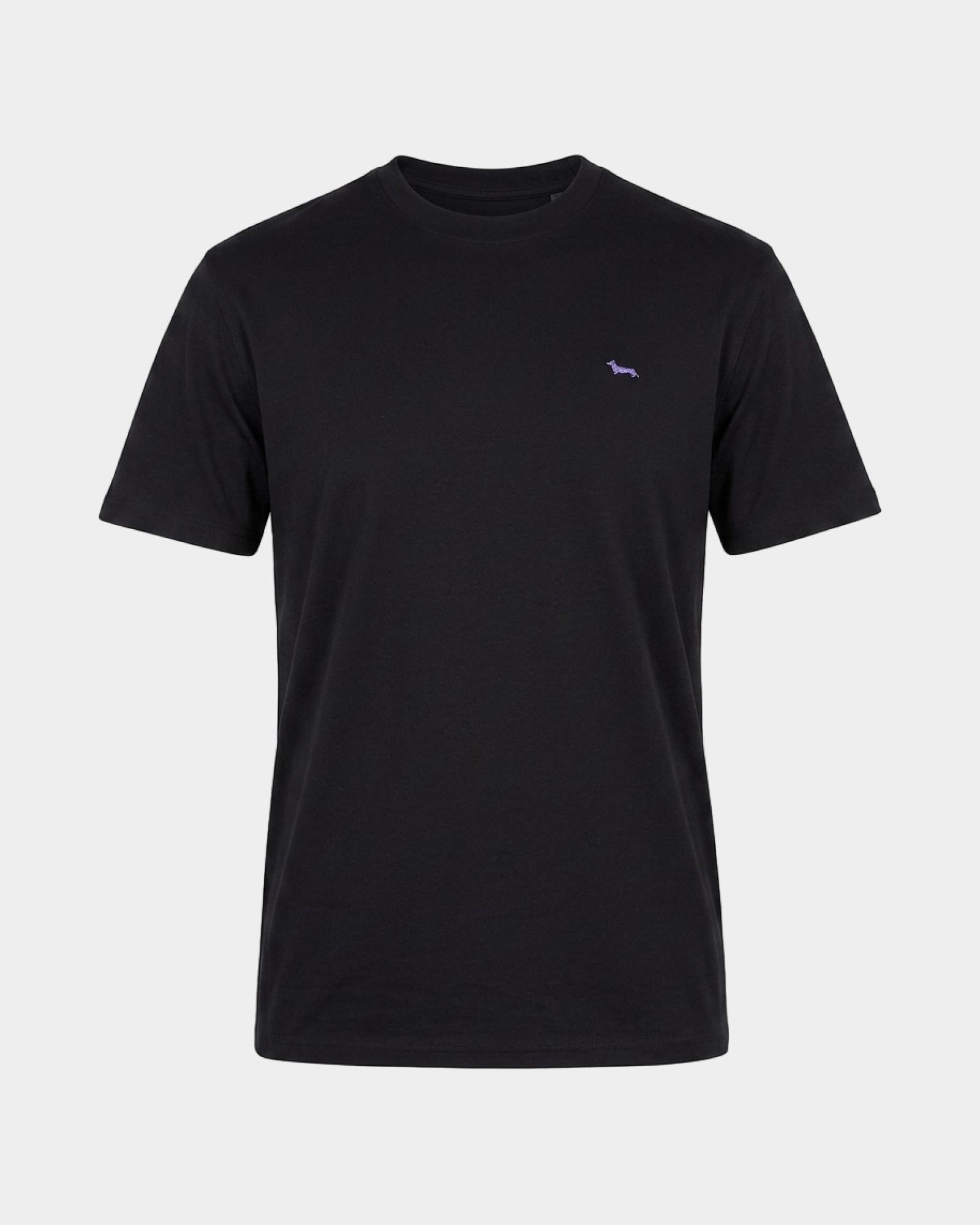 T-shirt Uomo in 100% puro cotone Regular Fit, NERO, large