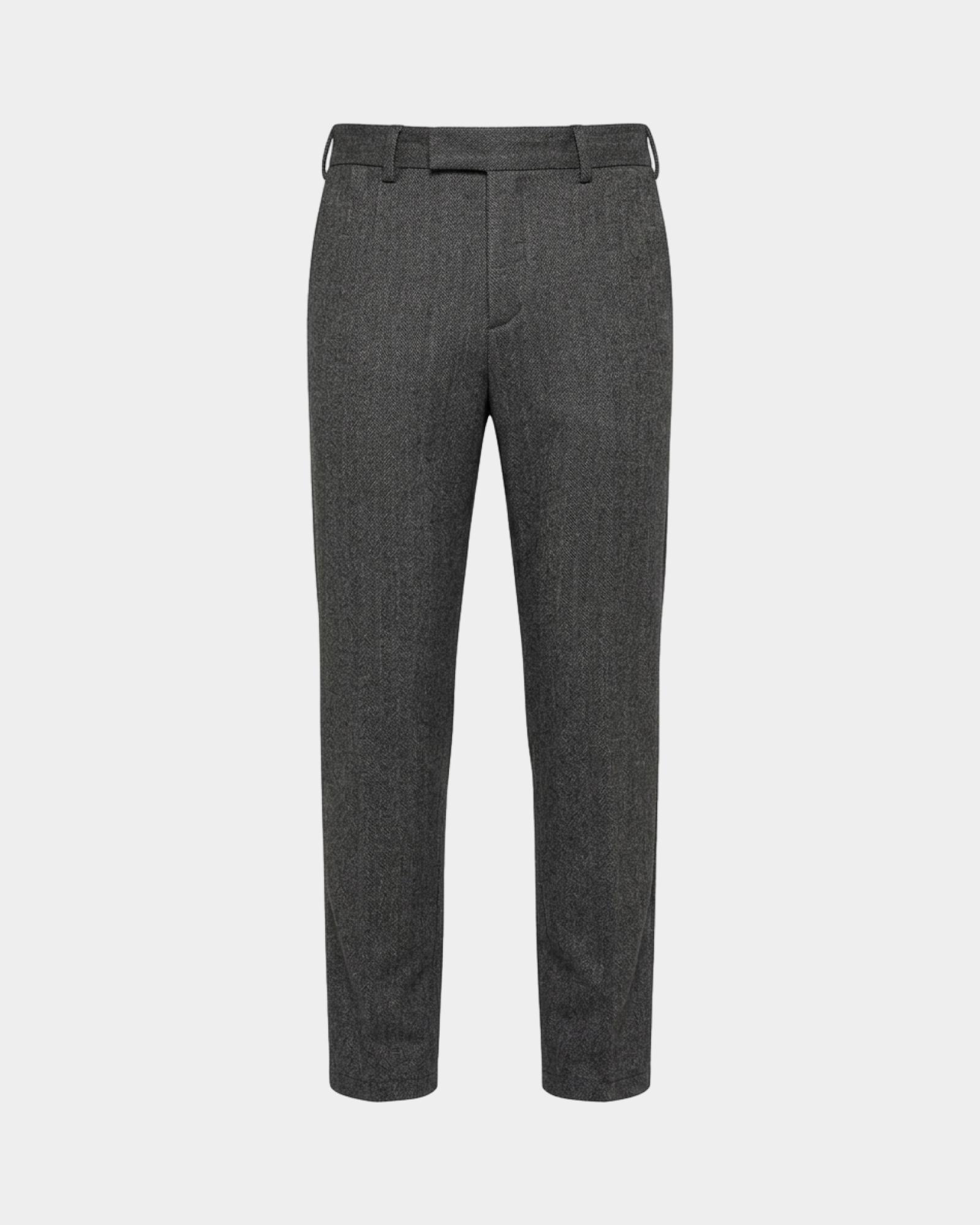Men&rsquo;s dark jogger trousers, GRAY, large