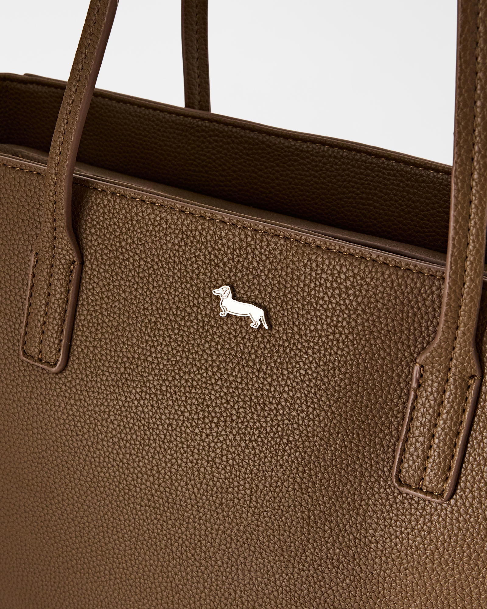 Shopping bag Donna, BEIGE, large