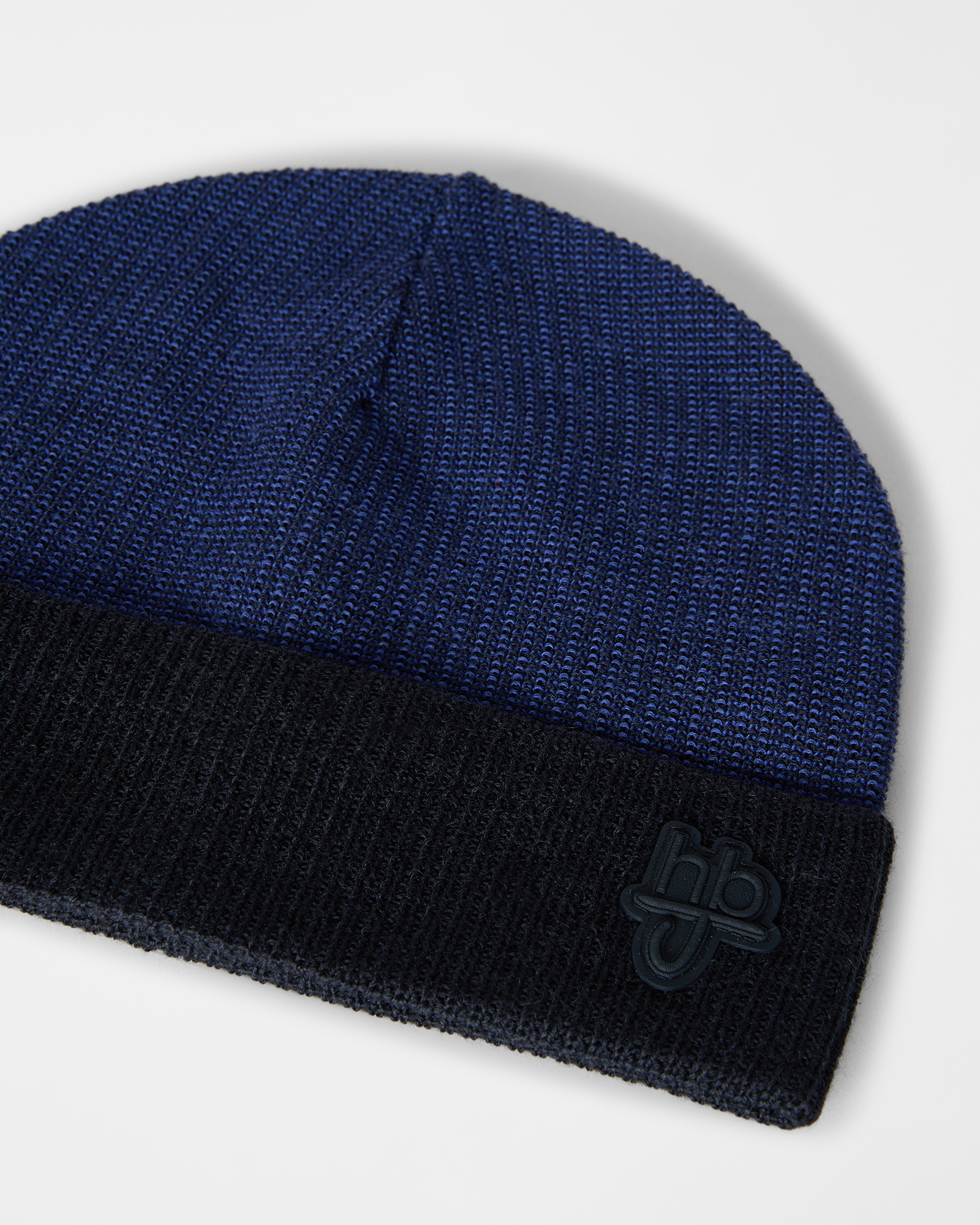 Berretto HBJ Uomo in Maglia Bicolore, BLU SCURO, large
