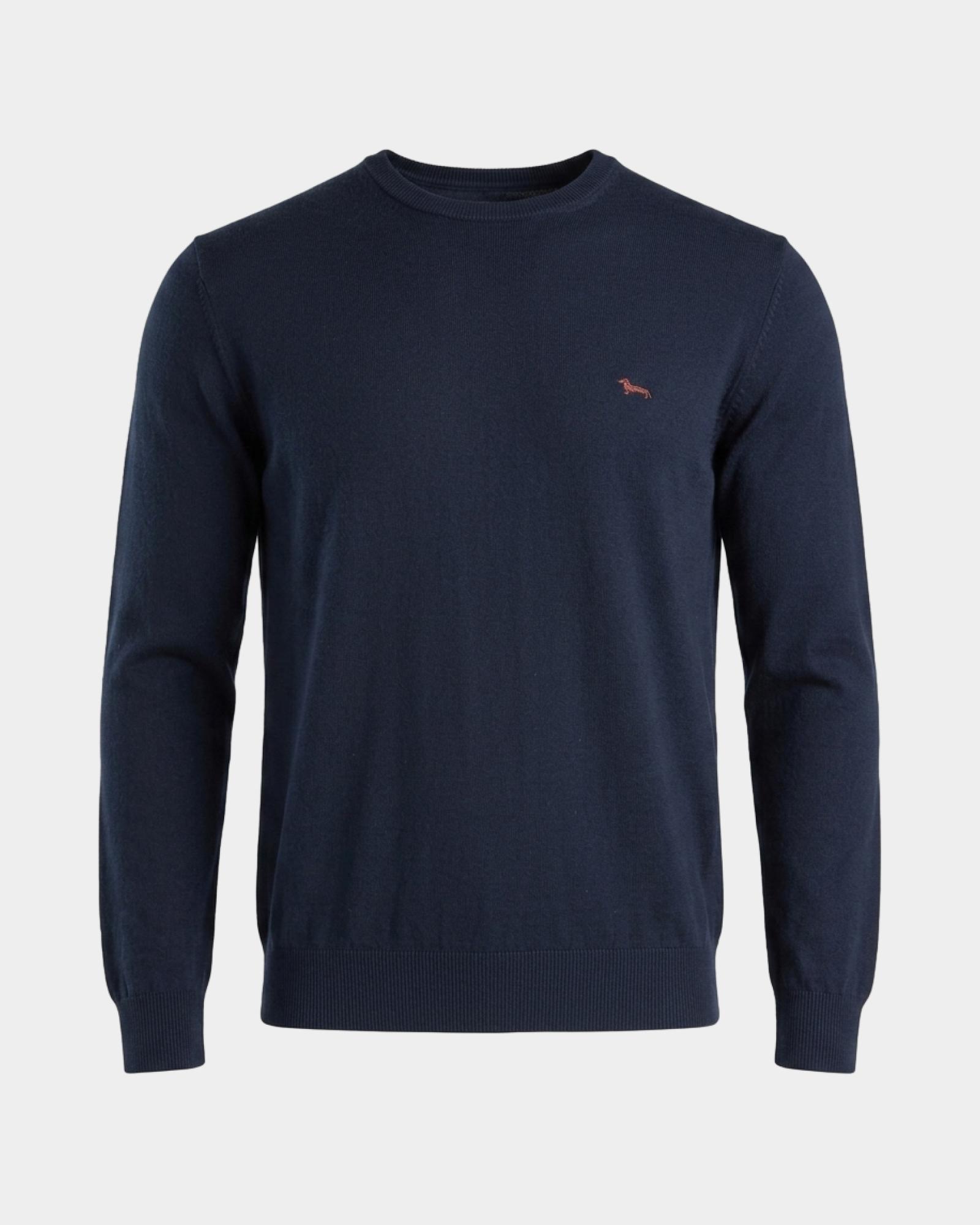 Maglia Uomo in misto lana e cotone  Regular Fit, BLU NAVY, large