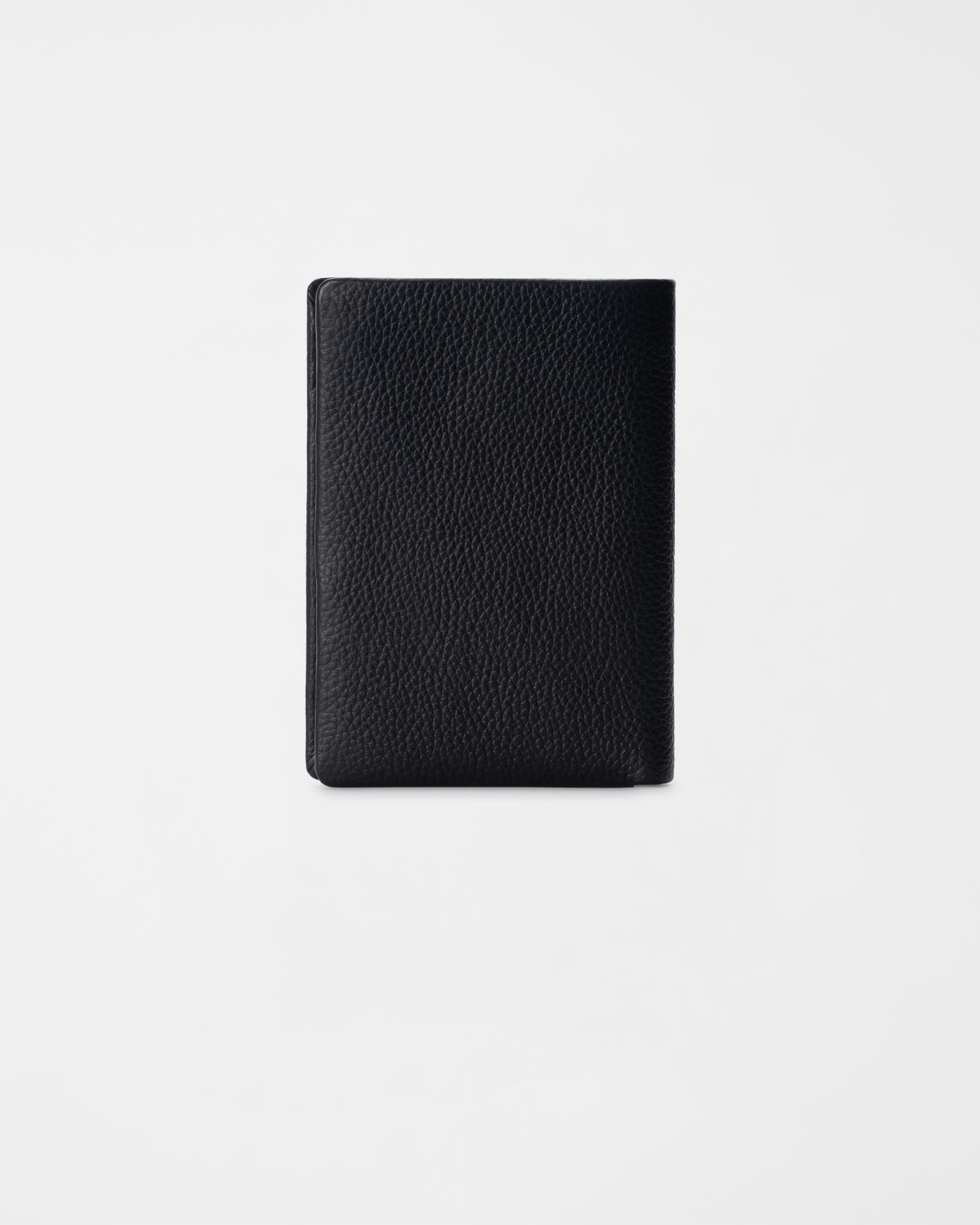 Men&rsquo;s Vertical Wallet in Genuine Leather, NAVY BLUE, large