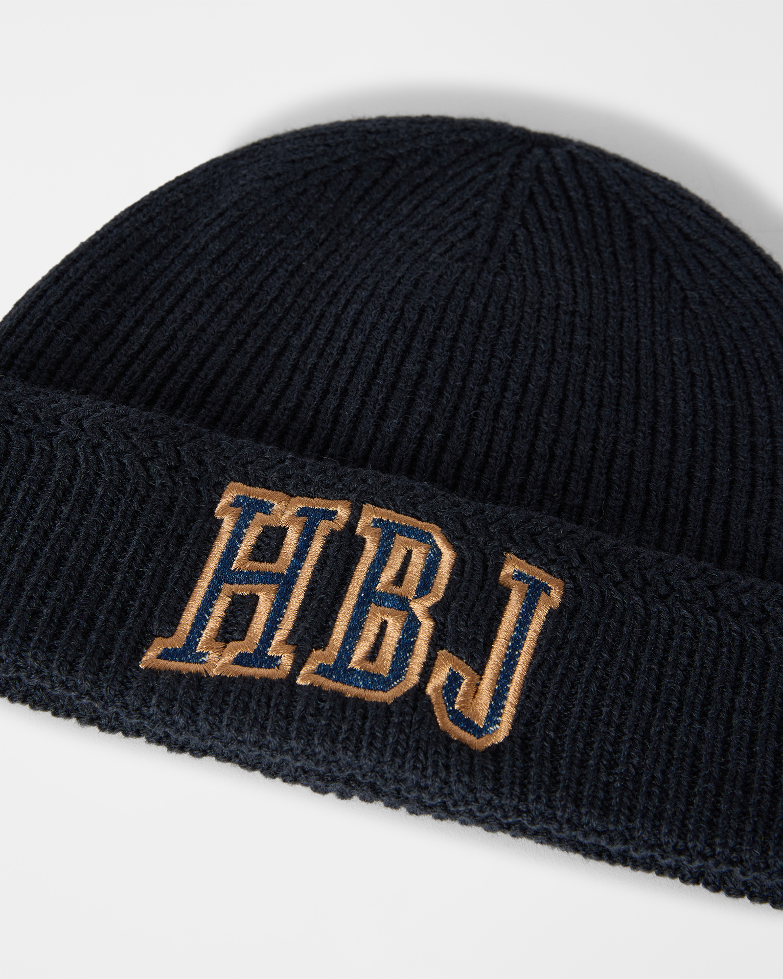 Berretto HBJ Uomo con Logo Ricamato, BLU SCURO, large