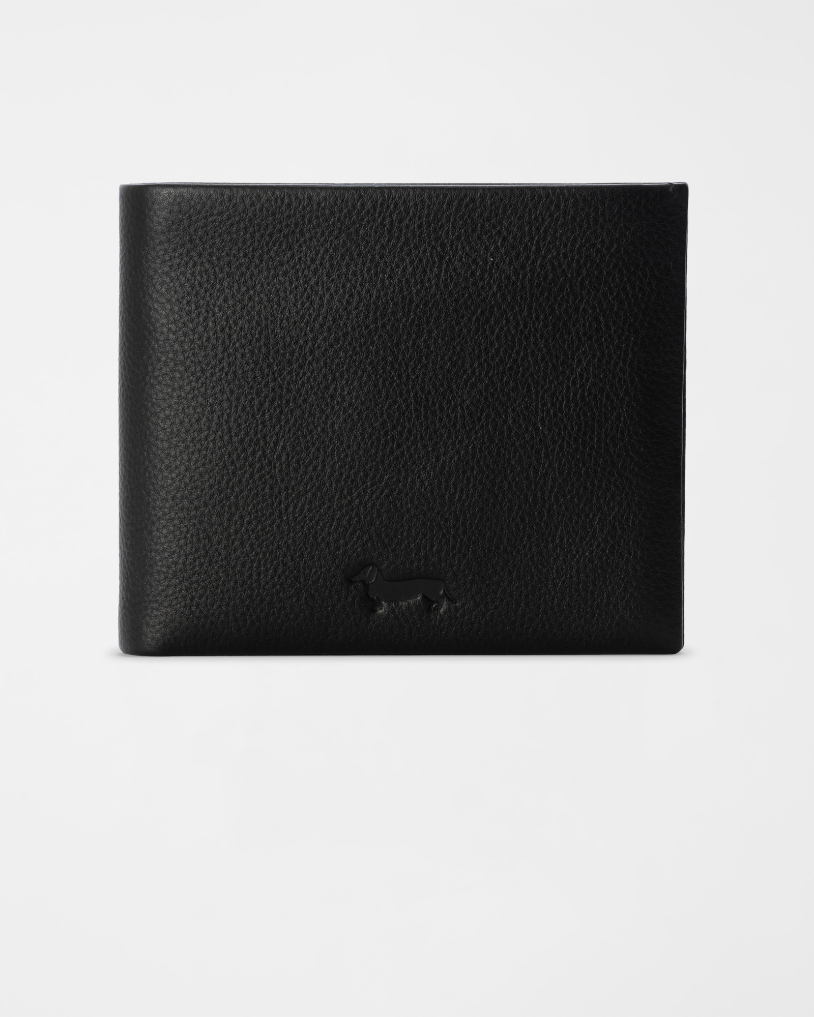 Men&rsquo;s wallet in genuine leather, BLACK, large