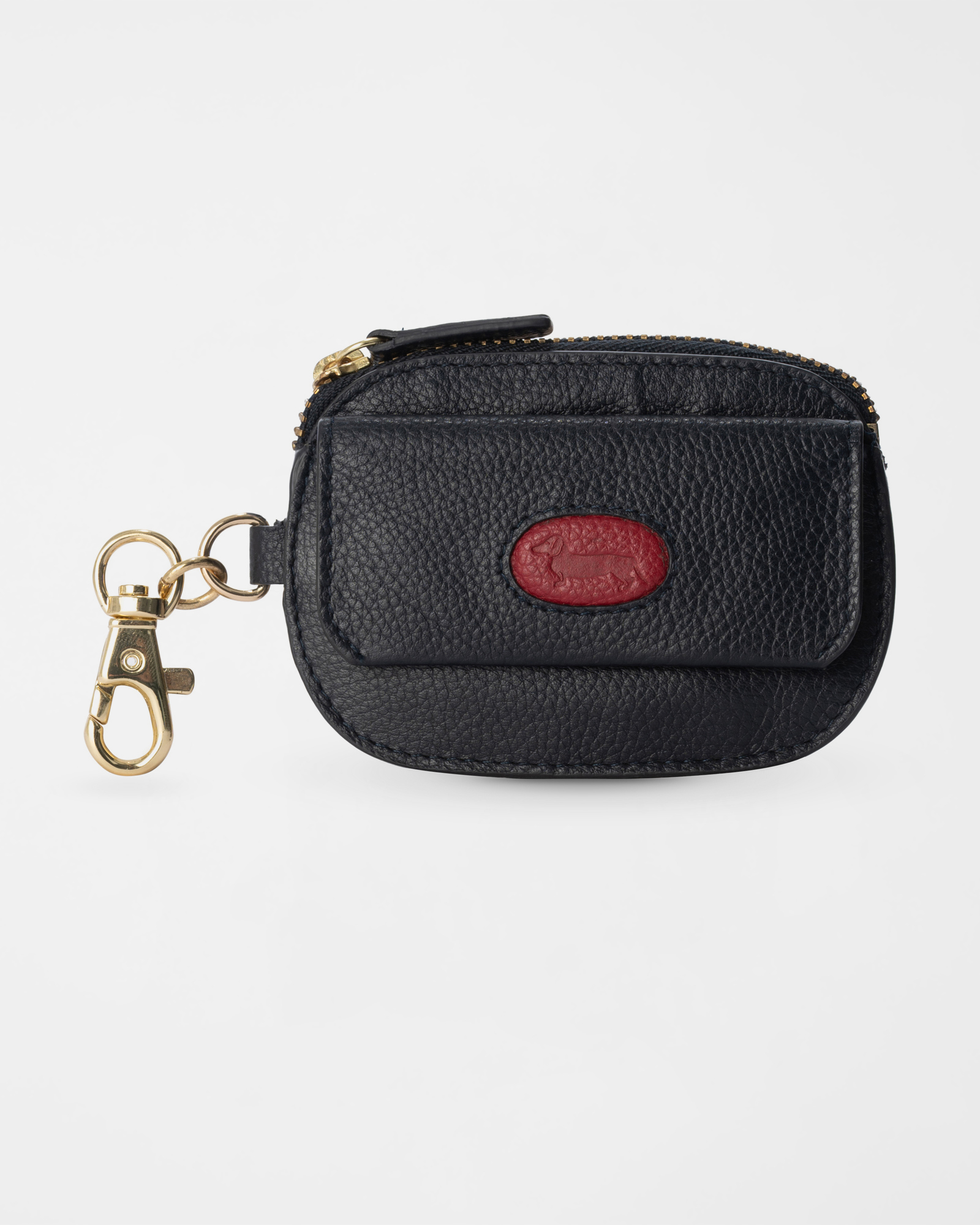 Portamonete Donna in Vera Pelle Blu Navy