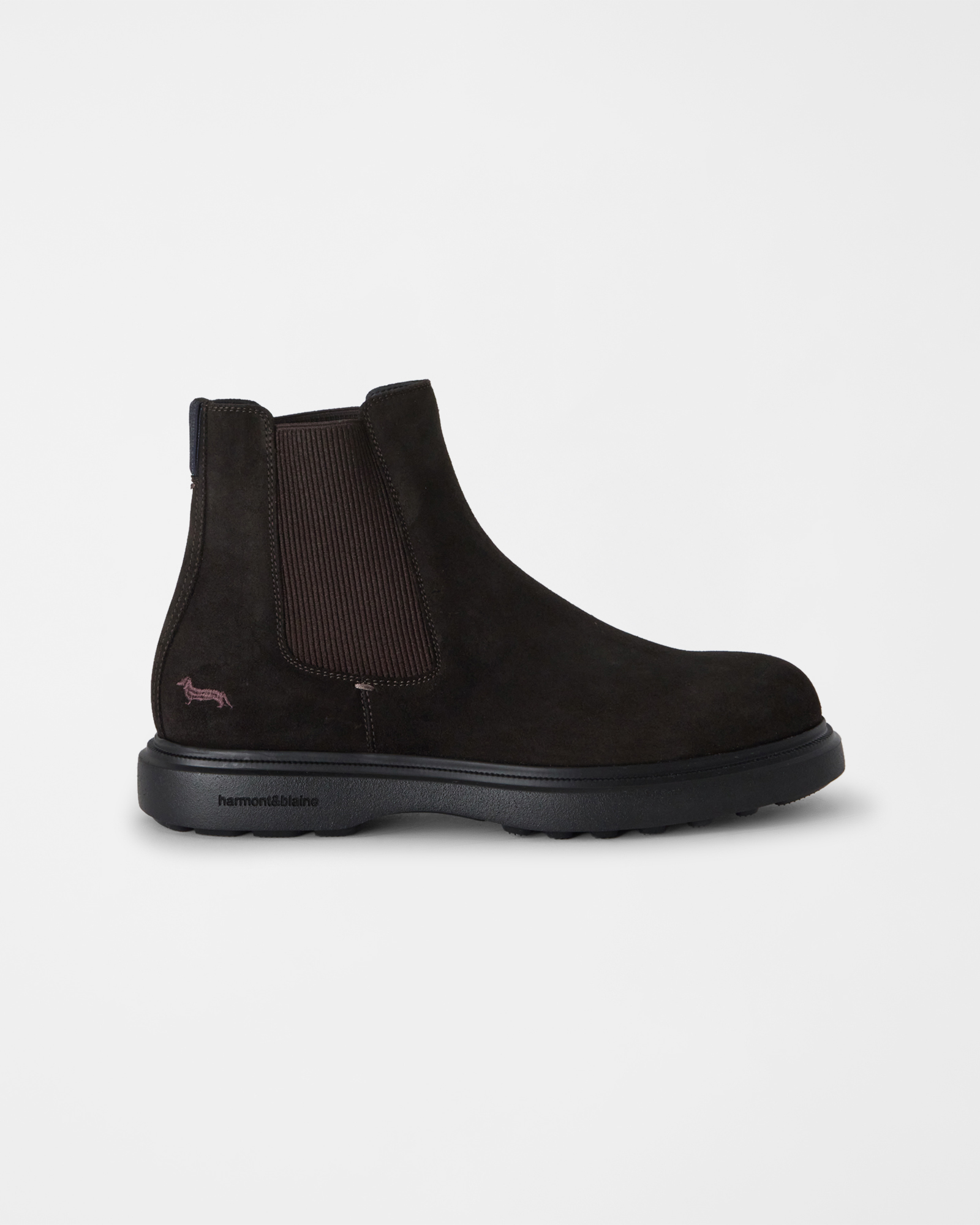 Chelsea boot Uomo in camoscio testa di moro
