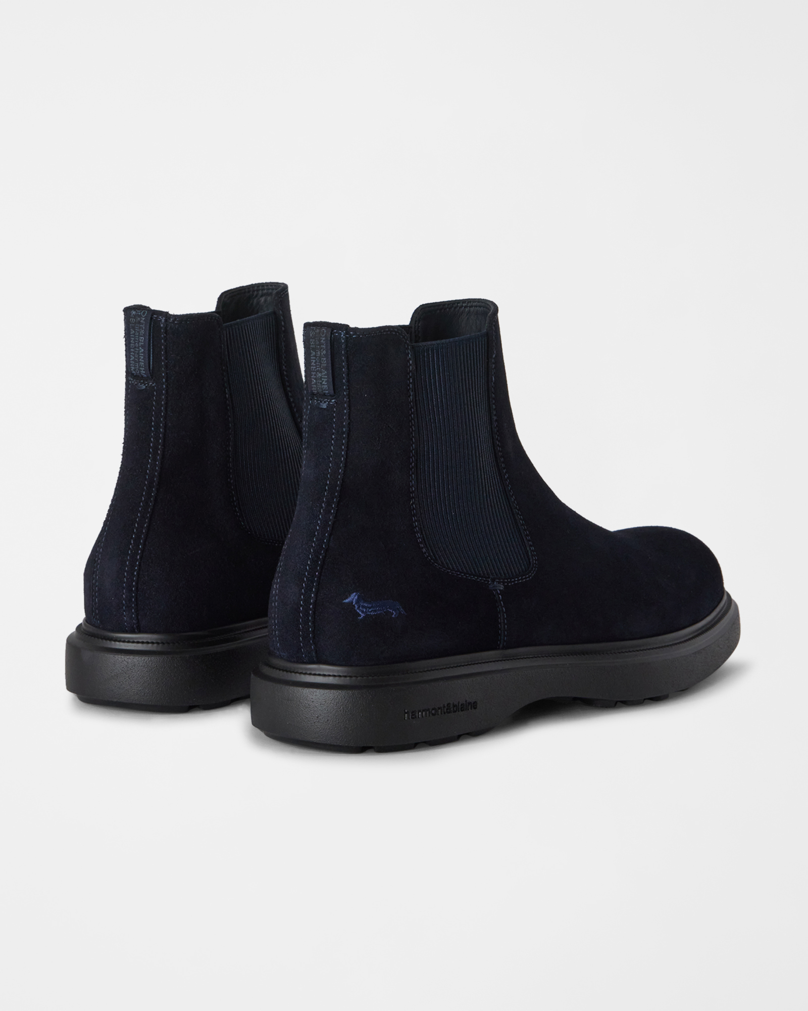 Chelsea boot Uomo in camoscio, BLU, large