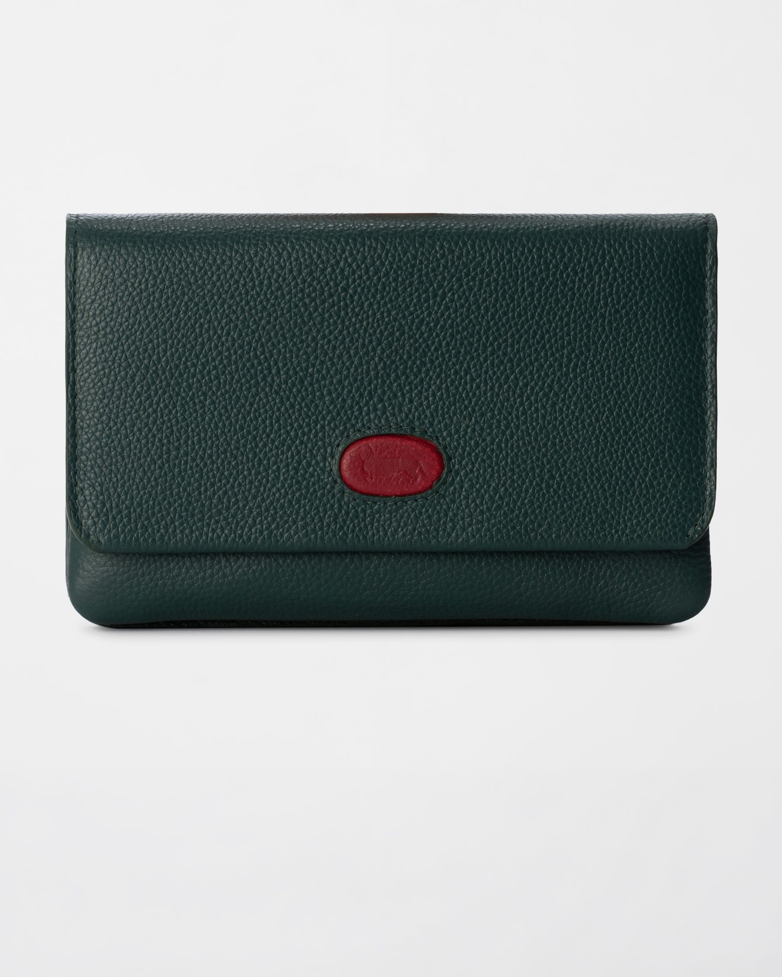 Portafoglio Donna in Vera Pelle Verde