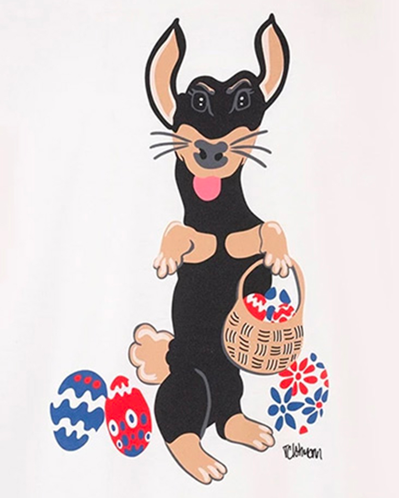 A Pasqua la trasformazione del nostro tenero bassotto mascotte &ldquo;Blaine&rdquo; &egrave; radicale.