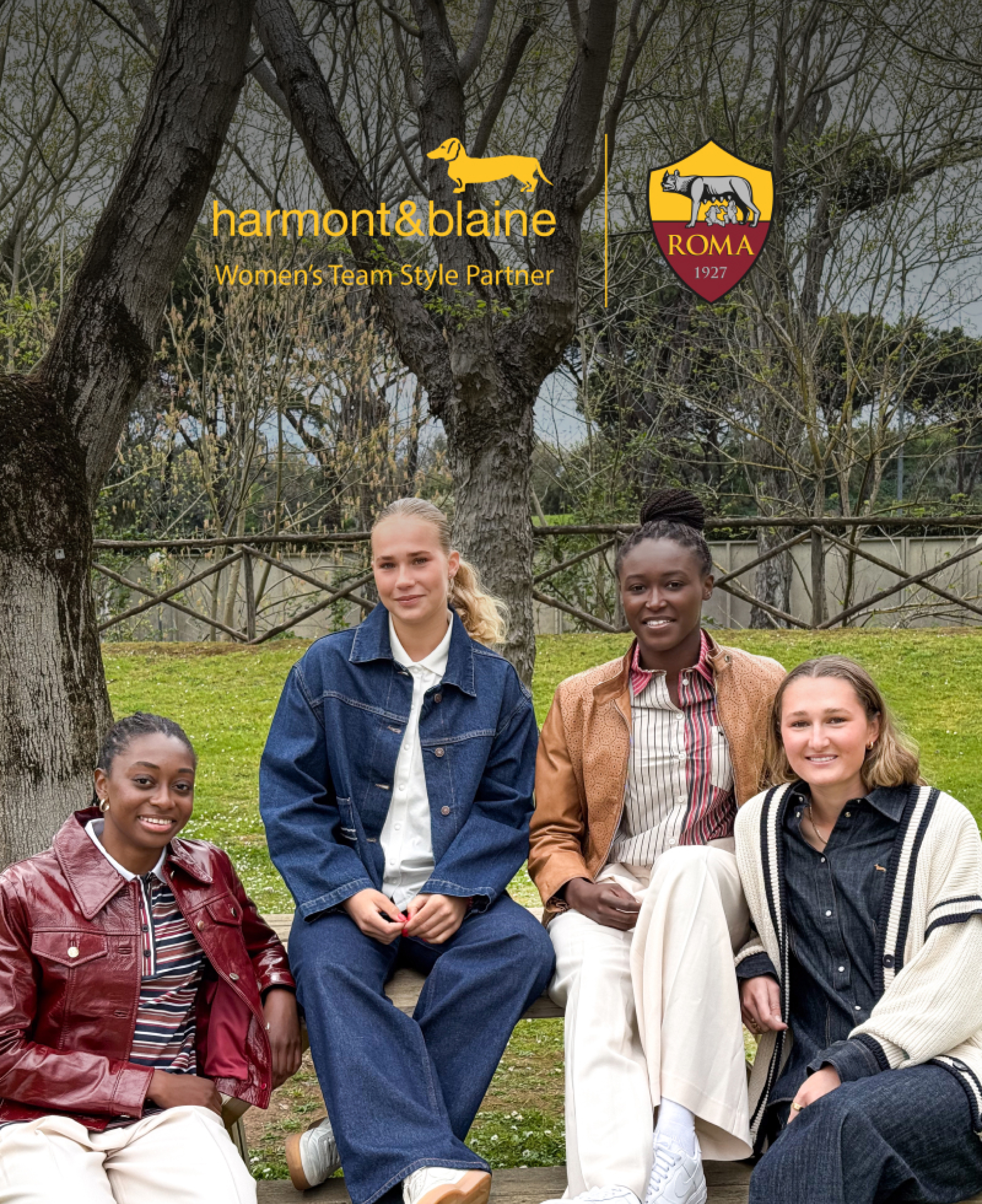 Harmont & Blaine continua il suo percorso al fianco dell&rsquo;AS Roma Women, rinnovando il proprio ruolo di Official Style Partner della Prima Squadra.